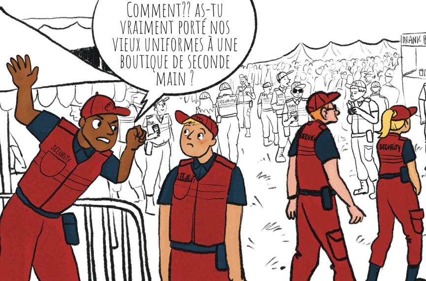 Les uniformes dans la sécurité privée